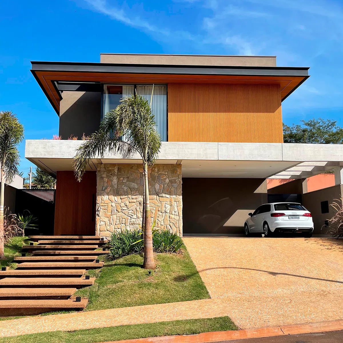 Painel Bamboo Ripado 290cmx14cmX1,85, peça com 0,40 m²-Revestimento-BAHALI