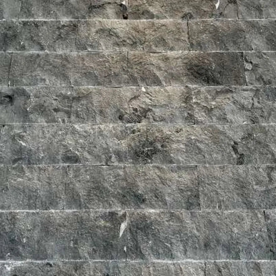Travertino Rockface Grafite 7x30cm