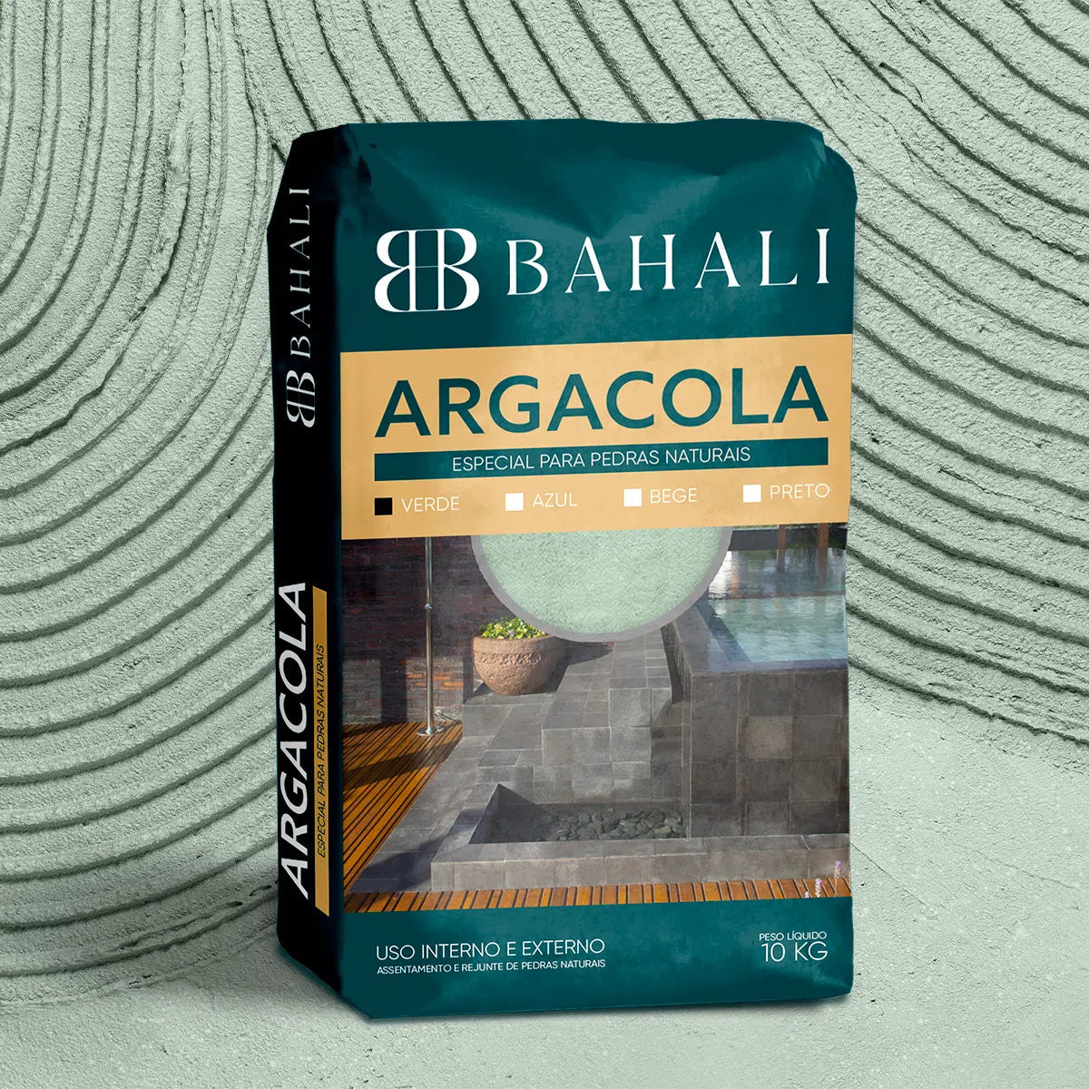 Argacola Ultrafléxivel Verde p/ Hijau 10kg-Argacola-BAHALI