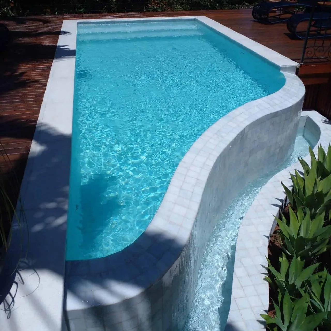 Borda Água Marinha 25x50 cm