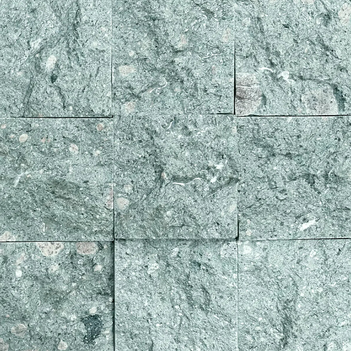 Pedra Hijau Premium 20x20cm Natural, caixa com 0,50 m²