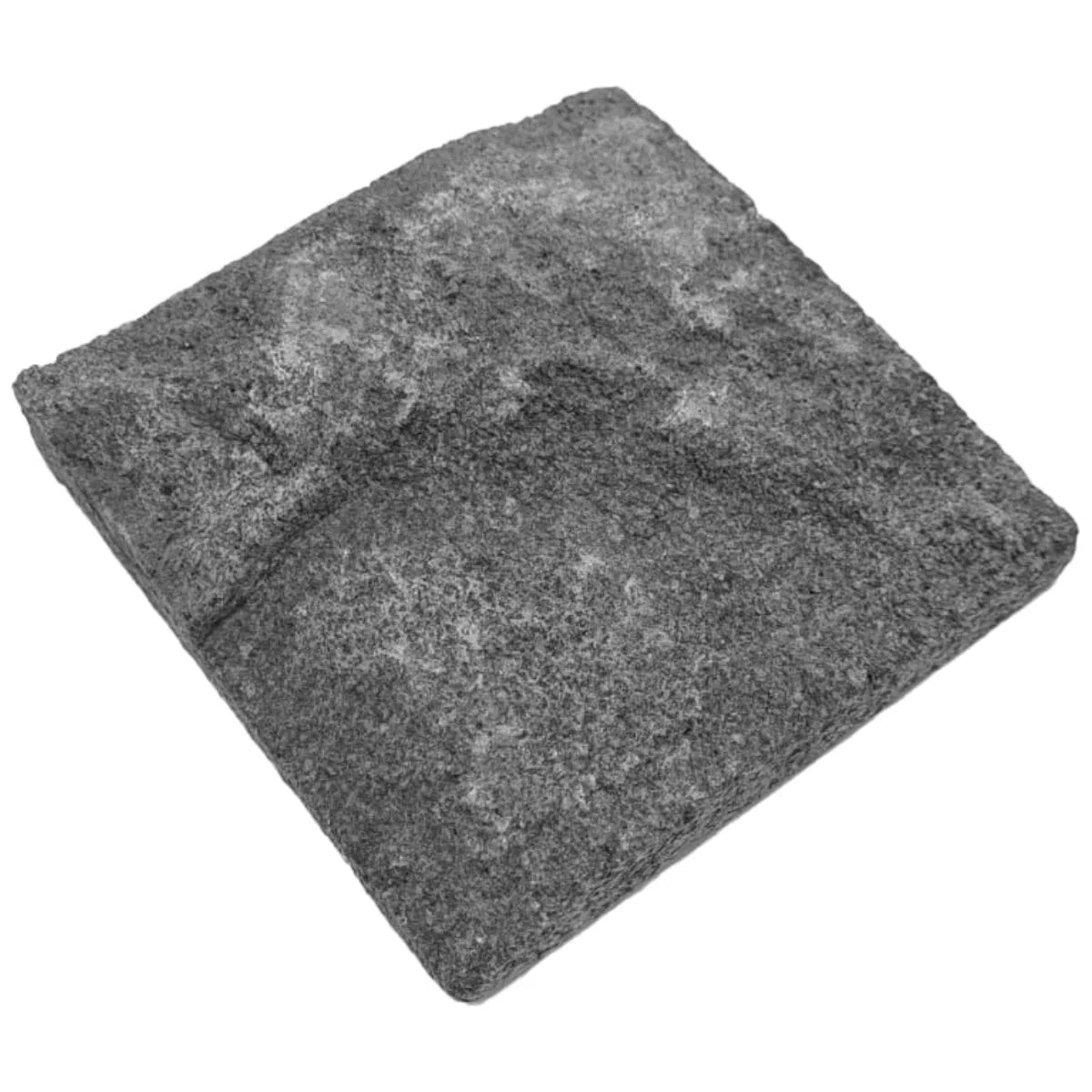Pedra Hitam Bruta 20x20 cm, caixa com 0,50m²